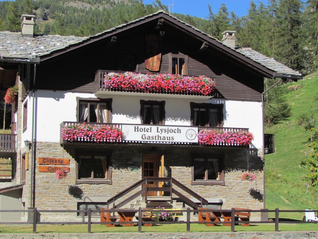 Hotel Lysjoch Gressoney-la-Trinité Eksteriør billede